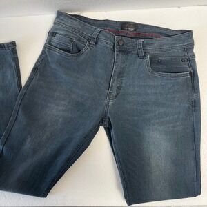 Steves Jeans Mens Pants 32x30 Blue-Gray Denim Straight Fit Casual Everyday‎